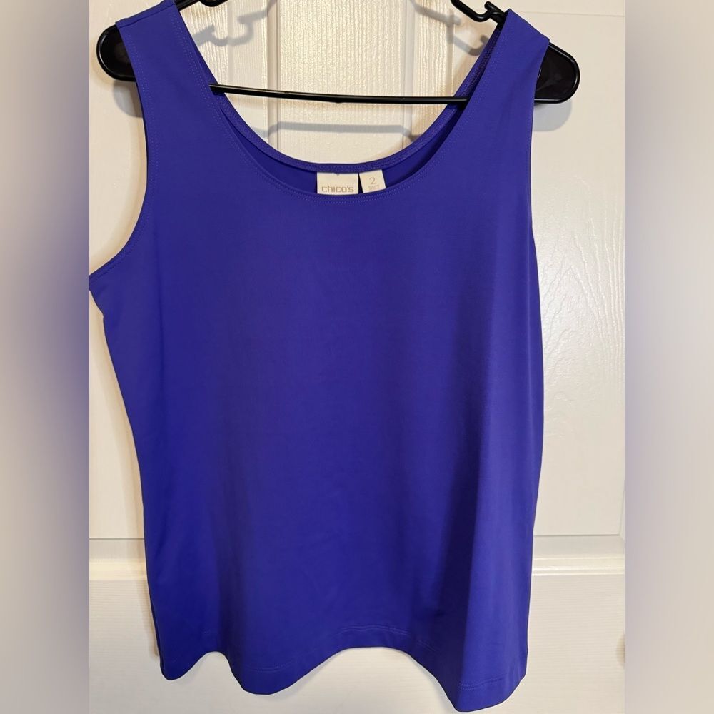 Chico's Vibrant Blue Tank Top